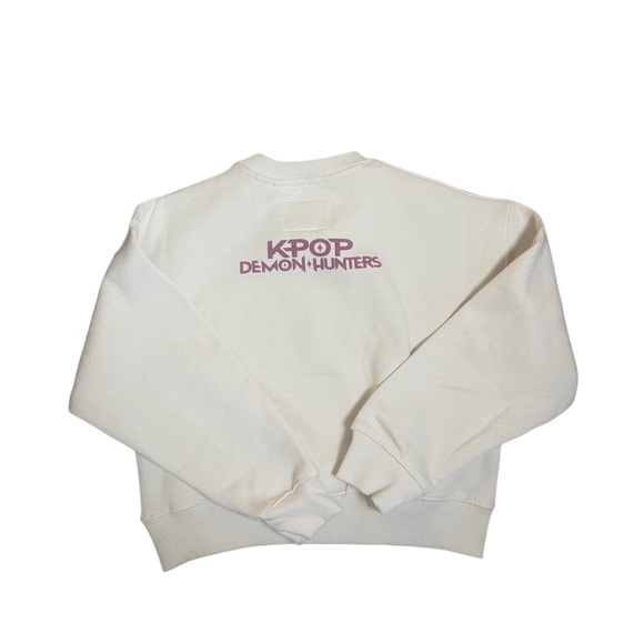 Zara Cream KPOP Demon Hunters Sweatshirt - Picture 2 of 3